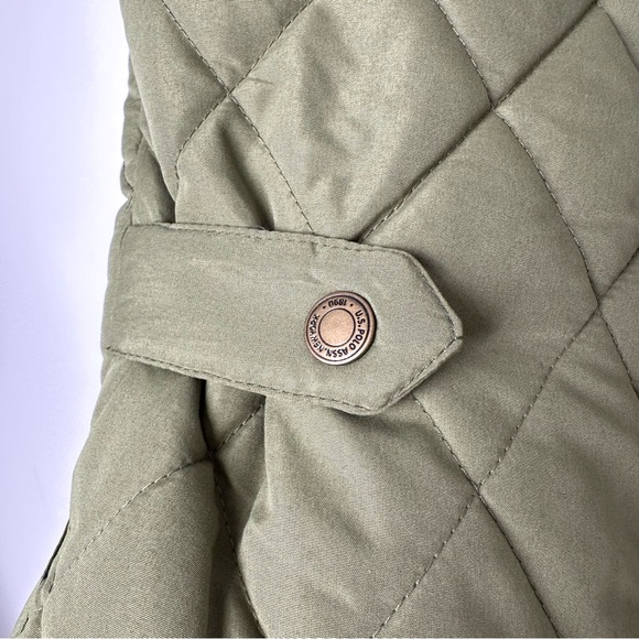 Old Money Heritage Quilted Corduroy Lined Olive Green Gorpcore Equestrian Vest - Picture 10 of 12